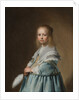 Portrait of a Girl in Blue, 1641 by Johannes Cornelisz. Verspronck