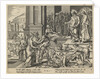 The Parable of Ananias and Sapphira, Early 17th cen by Jan Claesz Visscher