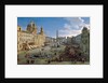The Piazza Navona in Rome, 1699 by Caspar Adriaensz. van Wittel