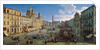 The Piazza Navona in Rome, 1699 by Caspar Adriaensz. van Wittel