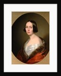 Portrait of Countess Luise Trofimovna Golitsyna, née Baranova, Early 1840s by Sándor Kozina