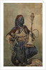Nubian with a Waterpipe, 1862 by Mihály Zichy