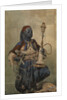Nubian with a Waterpipe, 1862 by Mihály Zichy