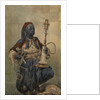 Nubian with a Waterpipe, 1862 by Mihály Zichy