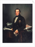Portrait of the Senator Ivan Tolstoy by Mihály Zichy