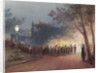 Carrying the coffin with the body of Alexander III from the Small Palace at Livadia, 1895 by Mihály Zichy