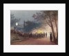 Carrying the coffin with the body of Alexander III from the Small Palace at Livadia, 1895 by Mihály Zichy