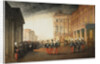 Parade in front of the Anichkov Palace on 26 February 1870, 1870 by Mihály Zichy