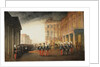 Parade in front of the Anichkov Palace on 26 February 1870, 1870 by Mihály Zichy