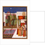 Four Women in a Palace Garden, Mid of the 18th cen by Indian Art