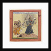 Goddess Bhadrakali Worshipped by the Gods (from a tantric Devi series), c. 1660 by Anonymous