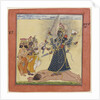 Goddess Bhadrakali Worshipped by the Gods (from a tantric Devi series), c. 1660 by Anonymous