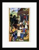 An Angel Conversing with a Group of Europeans, c. 1610 by Indian Art