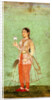 A Lady with Flower and Fly Whisk, c.1630 by Indian Art