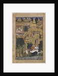 The Lord Krishna in the Golden City, ca 1586 by Kesav Kalan
