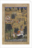 The Lord Krishna in the Golden City, ca 1586 by Kesav Kalan