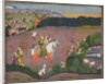 Sultan Baz Bahadur and Roopmati, ca 1735 by Mir Kalan Khan