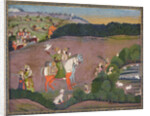 Sultan Baz Bahadur and Roopmati, ca 1735 by Mir Kalan Khan