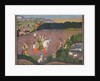 Sultan Baz Bahadur and Roopmati, ca 1735 by Mir Kalan Khan