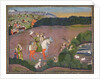Sultan Baz Bahadur and Roopmati, ca 1735 by Mir Kalan Khan