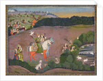 Sultan Baz Bahadur and Roopmati, ca 1735 by Mir Kalan Khan