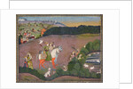 Sultan Baz Bahadur and Roopmati, ca 1735 by Mir Kalan Khan