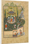 Folio from Haft Awrang (Seven Thrones) by Jami, 1550s by Iranian master