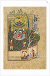 Folio from Haft Awrang (Seven Thrones) by Jami, 1550s by Iranian master