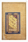 Specimen of Calligraphy, 1608 by Zein al-Abidin Tabrizi