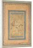 Horseman in a Landscape, Mid of 17th cen by Iranian master