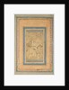 Horseman in a Landscape, Mid of 17th cen by Iranian master