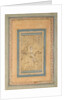 Horseman in a Landscape, Mid of 17th cen by Iranian master