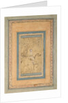 Horseman in a Landscape, Mid of 17th cen by Iranian master