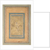Horseman in a Landscape, Mid of 17th cen by Iranian master