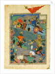 The Battle Between Kay Khusraw and the King of Makran, 1494 by Turkmen Master
