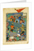 The Battle Between Kay Khusraw and the King of Makran, 1494 by Turkmen Master