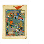 The Battle Between Kay Khusraw and the King of Makran, 1494 by Turkmen Master