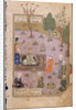 Khusraw Feasting, 1431 by Iranian master