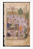 Khusraw Feasting, 1431 by Iranian master