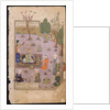 Khusraw Feasting, 1431 by Iranian master