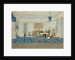 Salon Interior in the House of Zinaida Volkonskaya in Moscow, 1817 by Michelangelo Barberi