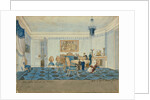 Salon Interior in the House of Zinaida Volkonskaya in Moscow, 1817 by Michelangelo Barberi