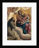 Madonna with the Child and Saint Francis, 1605 by Antonio Marziale Carracci