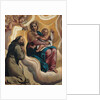 Madonna with the Child and Saint Francis, 1605 by Antonio Marziale Carracci