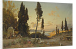 Views across the Bosphorus, Constantinople by Hermann David Salomon Corrodi