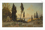Views across the Bosphorus, Constantinople by Hermann David Salomon Corrodi