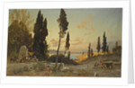 Views across the Bosphorus, Constantinople by Hermann David Salomon Corrodi
