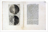 Leaf of book Sidereus Nuncius (Sidereal Messenger) by Galileo Galilei, 1610 by Galileo Galilei