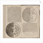 Leaf of book Sidereus Nuncius (Sidereal Messenger) by Galileo Galilei, 1610 by Galileo Galilei
