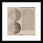 Leaf of book Sidereus Nuncius (Sidereal Messenger) by Galileo Galilei, 1610 by Galileo Galilei